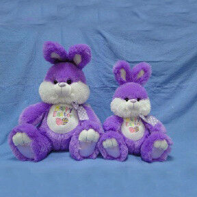 16inch καλό πορφυρό Πάσχα τα Bunnies παιχνίδια ώθησης κουνελιών για το φεστιβάλ γιορτάζουν