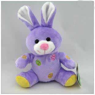 Εξατομικευμένα γεμισμένα ζώα Bunny Πάσχας 8 ίντσας παιχνίδι βελούδου για τα παιδιά