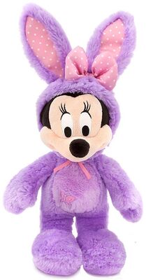 Γεμισμένα βελούδο Bunnies ποντικιών της Minnie Eco φιλικά μαλακά για Πάσχα, πορφυρό