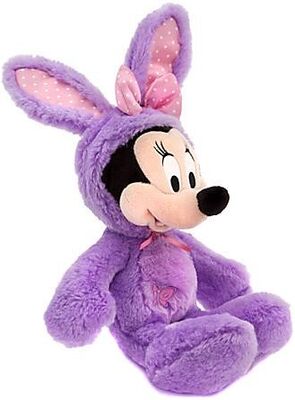 Γεμισμένα βελούδο Bunnies ποντικιών της Minnie Eco φιλικά μαλακά για Πάσχα, πορφυρό