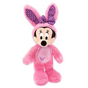 Γεμισμένο κινούμενα σχέδια Bunny Πάσχας ποντικιών της Minnie ζώων ρόδινο για τα μωρά