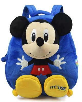 Μπλε εξατομικευμένο Backpack του Mickey Mouse για το μικρό παιδί, Eco φιλικό