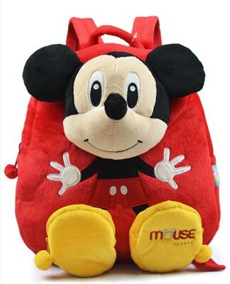 14inch κόκκινες Backpack παιδιών του Mickey Mouse σχολικές τσάντες, για τα παιδιά και τα δώρα προώθησης