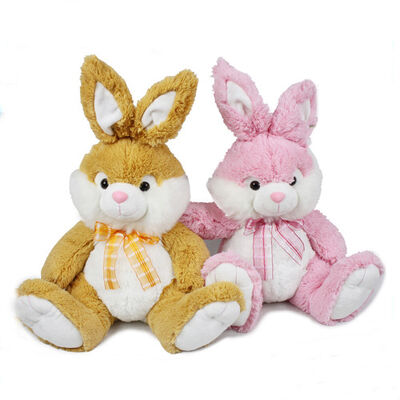 Γεμισμένα Bunnies Πάσχας μόδας διακοπές/Bunnies βελούδου Πάσχας επί παραγγελία