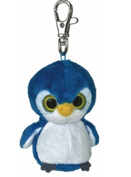 Μαύρα, γκρίζα γεμισμένα Penguin ζωικά δώρα 12cm προώθησης Keychain παιχνιδιών βελούδου