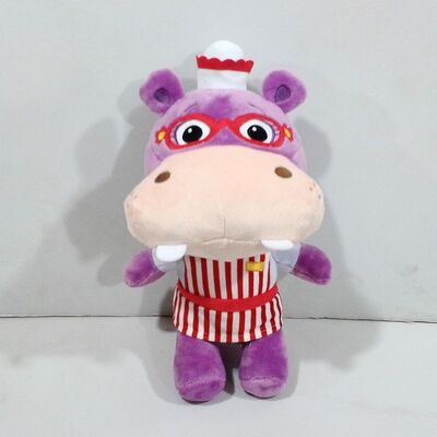Εξατομικευμένα παιχνίδια βελούδου Hallie Hippo αγκαλιών & αγκαλιασμάτων εγγράφου McStuffins της Disney