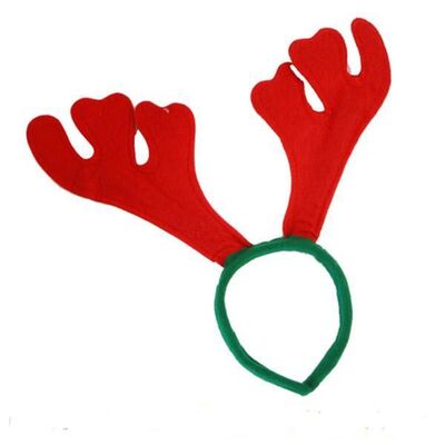 Headband ελαφόκερων μόδας καπέλο - εξάρτημα κοστουμιών αυτιών Rindeer βελούδου για το Κόμμα