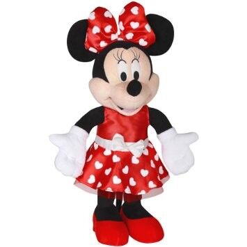 Κόκκινο ποντίκι της Minnie βελούδου της Disney μόδας για τα γεμισμένα ημέρες παιχνίδια βαλεντίνων