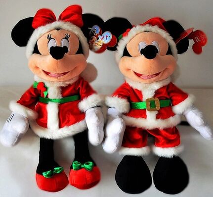 18inch Χριστούγεννα Mickey Mouse της Disney μόδας και παιχνίδια βελούδου ποντικιών της Minnie