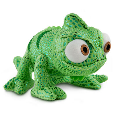 Τα πράσινα παιχνίδια PASCAL βελούδου της Disney κινούμενων σχεδίων ψάρεψαν τη γεμισμένη συνήθεια ζώων