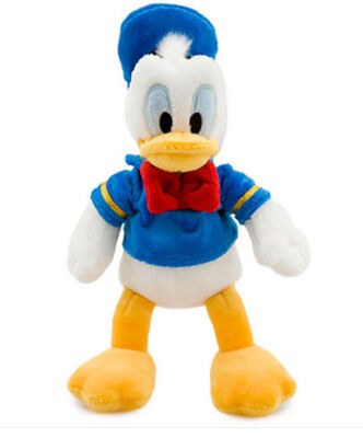 Κλασσικά της Disney αρχικά Donald παιχνίδια βελούδου παπιών γεμισμένα κινούμενα σχέδια