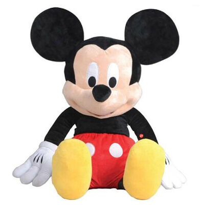 Παιχνίδια βελούδου μουσικής της Disney Mickey Mouse, ροζ παιχνιδιών φίλων ομιλίας και κόκκινο