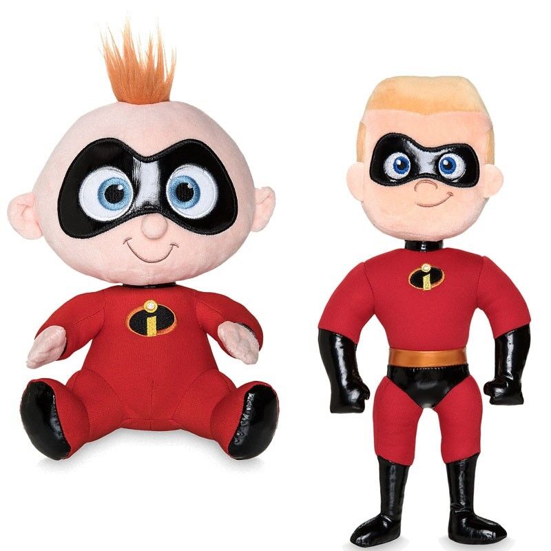 Η εξόρμηση και το βελούδο Incredibles 2 ζώα μωρών βελούδου/κινούμενα σχέδια του Jack γέμισαν τα παιχνίδια